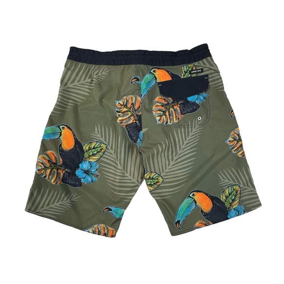 Wave Life Men’s Board Short Swimming Trunks Size 34. - Picture 2 of 8